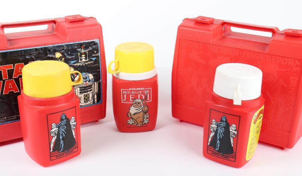 Star Wars Return of the Jedi Lunch Box with Thermos Bottle