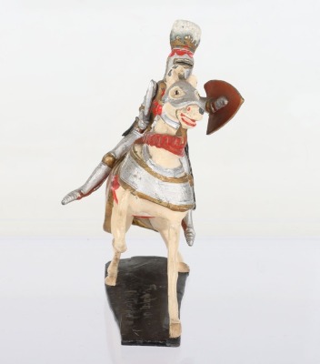 Courtenay mounted Knight H6 titling indecipherable - 2