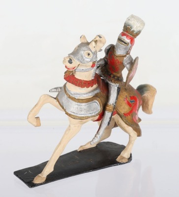 Courtenay mounted Knight H6 titling indecipherable - 3