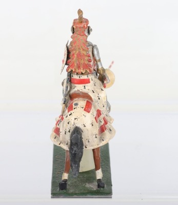 Courtenay mounted Knight H1 titling indecipherable - 5