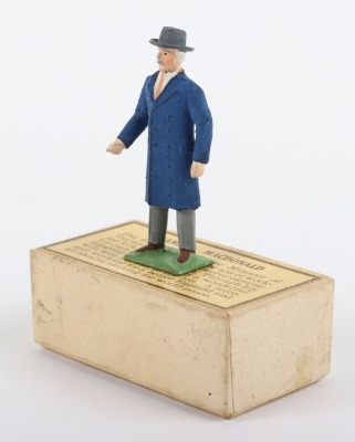 Rare boxed Heyde for Bassett-Lowke Personalty figure Ramsay MacDonald, circa 1925 - 3