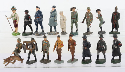 Lionel and Elastolin 70mm Personality and other figures , 1930s, - 5