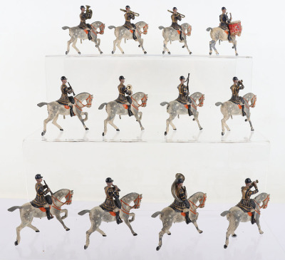Britains set 2 mounted Band of the First Life Guards, first version