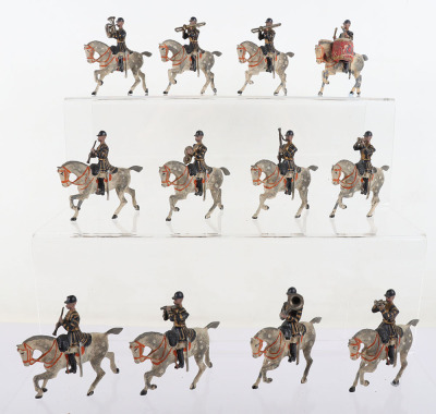 Britains set 2 mounted Band of the First Life Guards, first version - 2