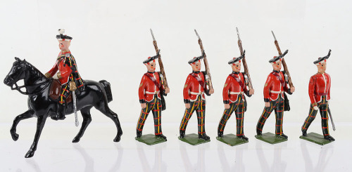 Britains Special paint Royal Scots Lowlanders, 1953