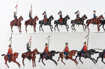 Britains French and Russian mounted soldiers - 2