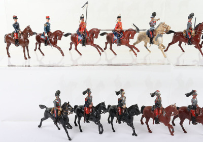 Britains French and Russian mounted soldiers - 4