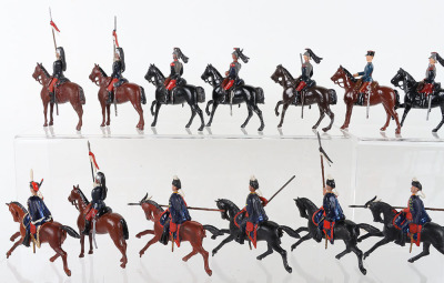 Britains French and Russian mounted soldiers - 7