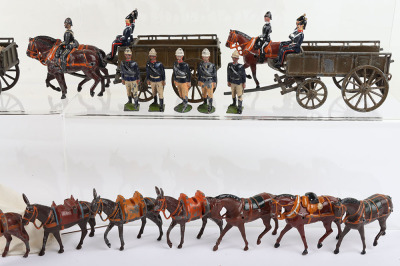 Britains Royal Horse Artillery and other Horse Draw wagons - 5