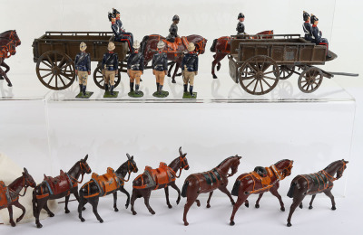 Britains Royal Horse Artillery and other Horse Draw wagons - 10