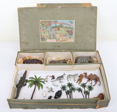 Britains Zoo animals including box set 4Z, 1930