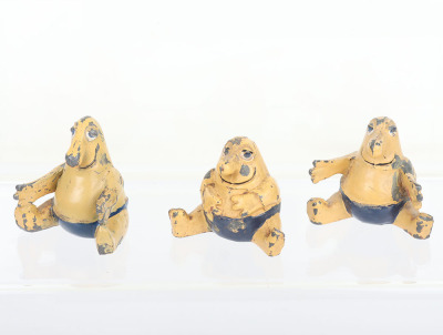 Scarce Reynolds (H.R Products) lead painted Bumblies comic characters, 1951 - 2