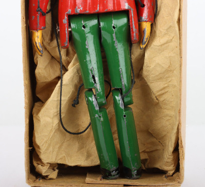 Barrett & Sons for Luntoy boxed Mr Turnip lead painted string puppet - 6