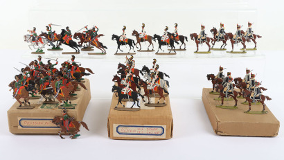 Collection of over 300 painted flat lead Soldiers, 19th/20th century