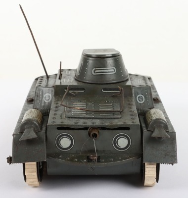 Gescha (German) Tinplate clockwork Tank - 6