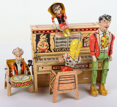 Tinplate Unique Art Manufacturing Co Li’L Abner and his Dogpatch Band, 1920