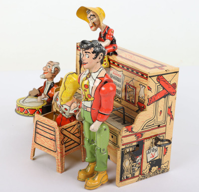 Tinplate Unique Art Manufacturing Co Li’L Abner and his Dogpatch Band, 1920 - 2