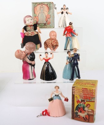 Various wind-up toys