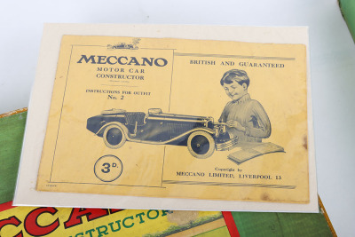 Boxed Meccano No.2 Motor Car constructors outfit - 3