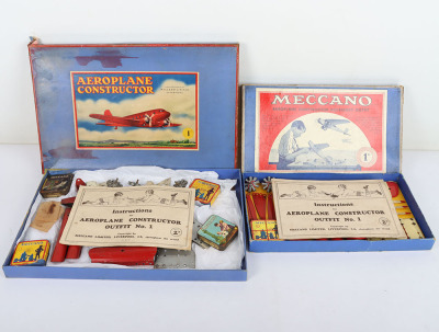 Meccano Aeroplane constructors sets