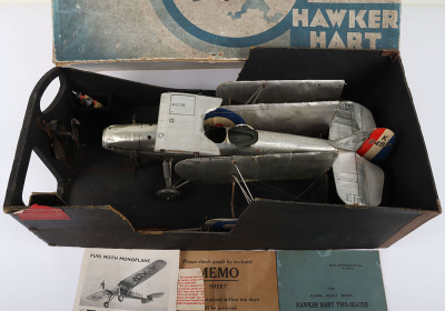 A rare Frog flying scale model of a RAF Hawker Hart Land-Going day Bomber, 1934 - 2