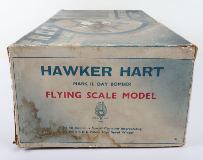 A rare Frog flying scale model of a RAF Hawker Hart Land-Going day Bomber, 1934 - 11