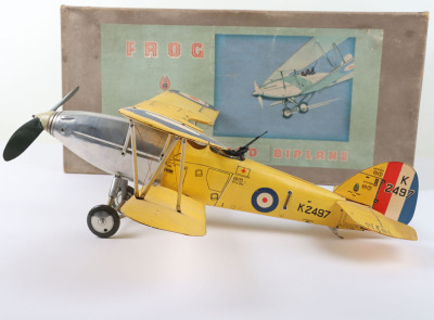 A very rare Frog flying scale model of a RAF Hawker Hind Biplane Trainer, 1941 - 3