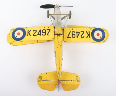 A very rare Frog flying scale model of a RAF Hawker Hind Biplane Trainer, 1941 - 5