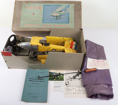 A very rare Frog flying scale model of a RAF Hawker Hind Biplane Trainer, 1941 - 6