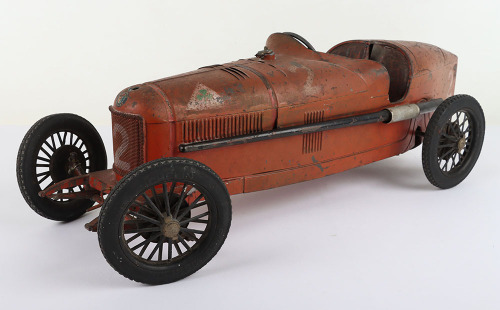 1930’s CIJ (France) Alfa Romeo P2 Clockwork Racing Car