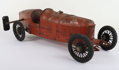 1930’s CIJ (France) Alfa Romeo P2 Clockwork Racing Car - 3