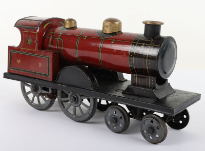 Gunthermann Tinplate Clockwork Floor Locomotive