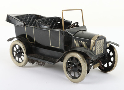 German Tinplate Clockwork Open Model Ford