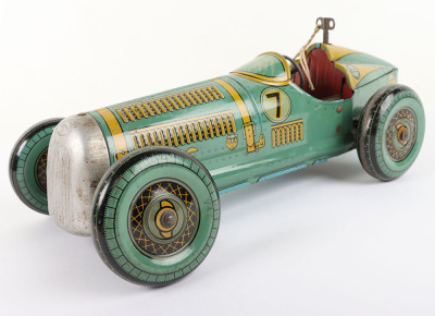 Scarce Mettoy (England) Tinplate Racing Car - 2