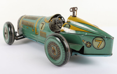 Scarce Mettoy (England) Tinplate Racing Car - 5