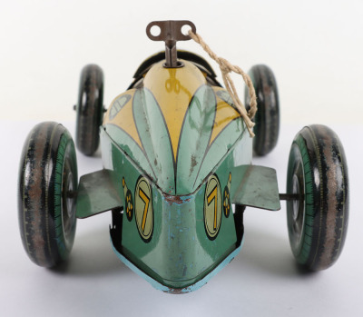 Scarce Mettoy (England) Tinplate Racing Car - 8