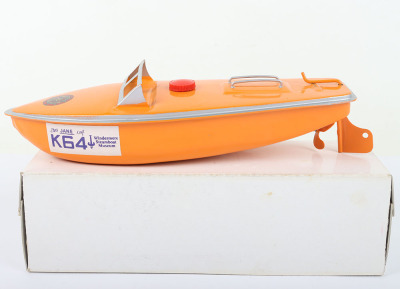 Rare Limited Edition Sutcliffe tinplate clockwork model K64 Speedboat Jane, circa 1978 - 5