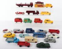 Collection of re-painted Dinky Toys