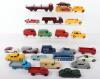 Collection of re-painted Dinky Toys