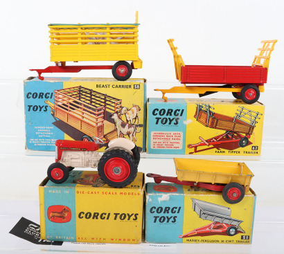 Corgi Toys 50 Massey Ferguson 65 Tractor