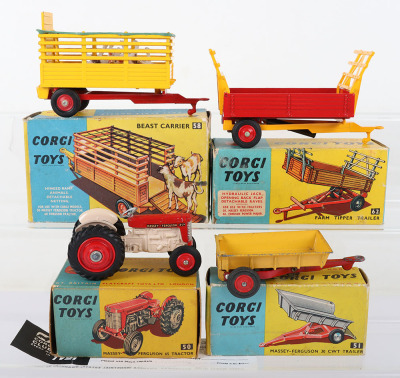 Corgi Toys 50 Massey Ferguson 65 Tractor - 2