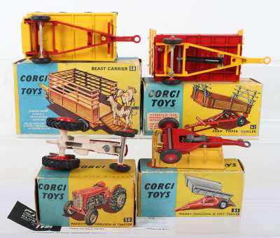 Corgi Toys 50 Massey Ferguson 65 Tractor - 3