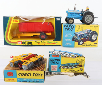 Corgi Toys 67 Ford 5000 Super Major Tractor