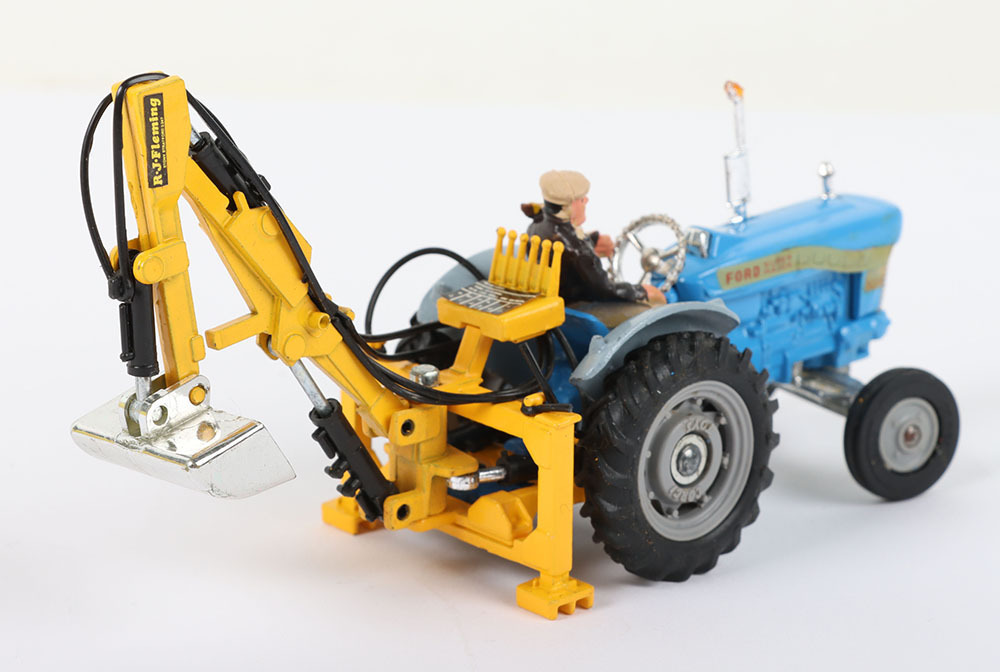 Corgi Toys 72 Ford 5000 Super Major Tractor, with trenching bucket