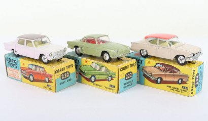 Three Boxed Vintage Corgi Cars