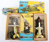 Two Boxed Corgi Major Toys, 1108 Bristol Bloodhound Guided Missile with Launching Ramp
