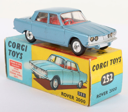 Corgi Toys 252 Rover 2000, with Trans-O-Lite headlamps