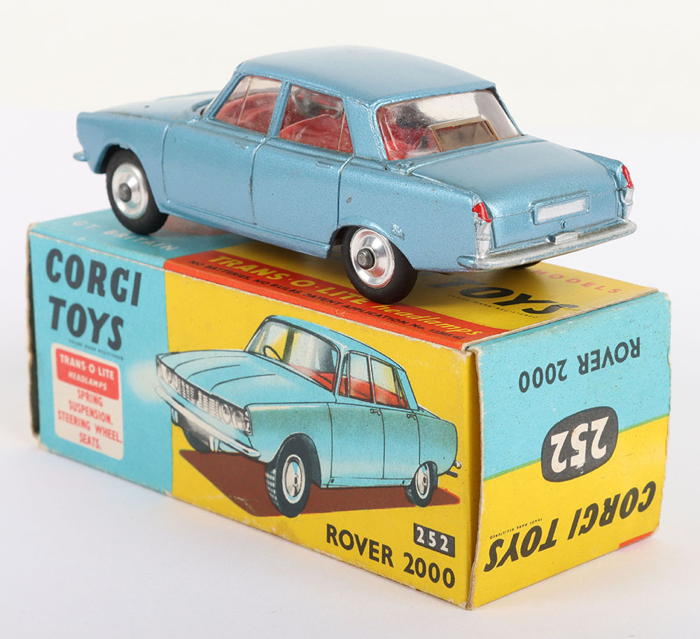 Corgi Toys 252 Rover 2000, with Trans-O-Lite headlamps