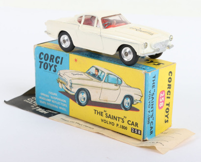 Corgi Toys Vintage 258 The “Saints” Car Volvo P.1800