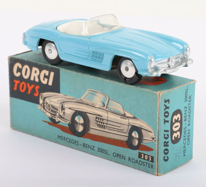 Corgi Toys 303 Mercedes -Benz 300SL Open Roadster